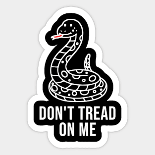 Dont Tread on Me Sticker